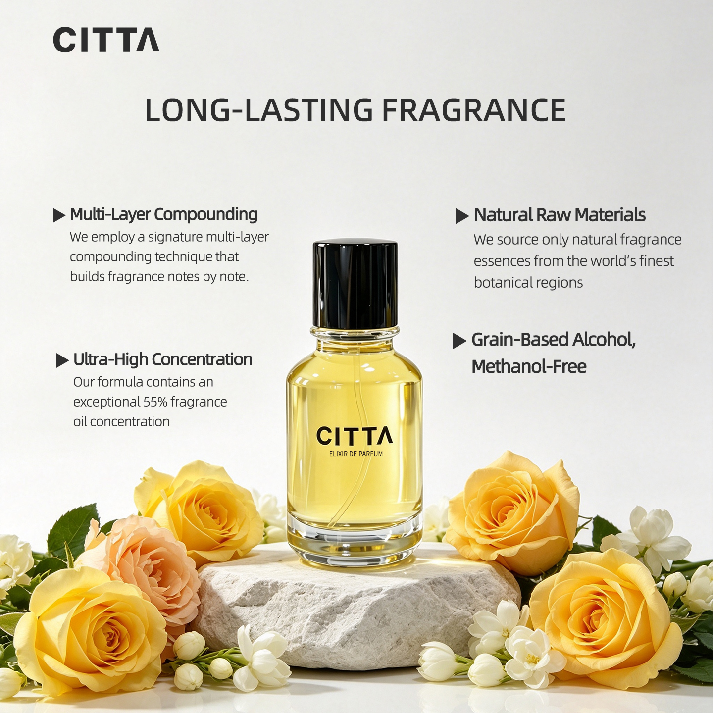 CITTA 55% OIL CONCENTRATED PARFUM 55ML FREE 5ML*DECANTS · 8